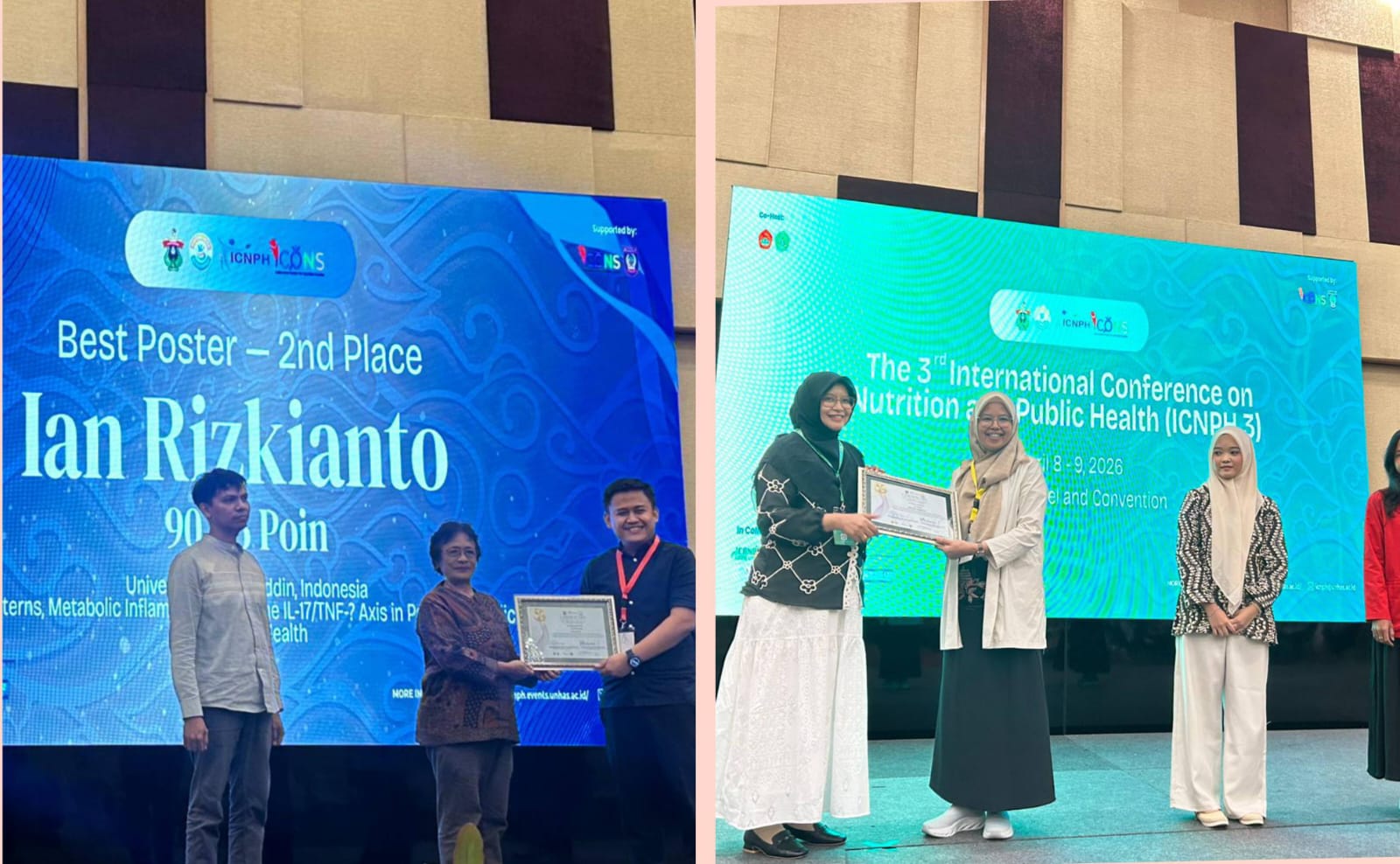 Membanggakan! Mahasiswa dan Dosen FKM Untika Luwuk Raih Penghargaan Internasional di ICNPH 2026